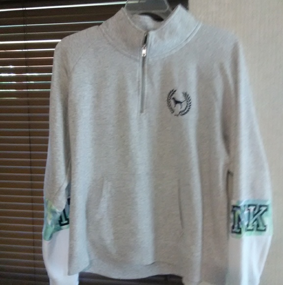 PINK Victoria's Secret Tops - VS Pink Half Zipped Pullover